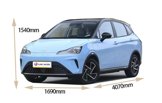 純電気ネザ・アヤ エネルギー 電気自動車 318-401km 走行距離 0.5時間 充電時間